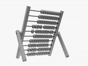 Abacus Counting Frame 3D 模型