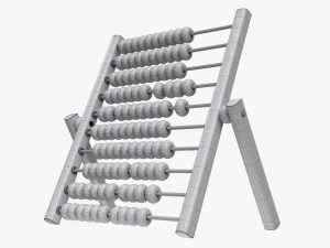 Abacus Counting Frame 3D Model