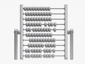 Abacus Counting Frame 3D 模型
