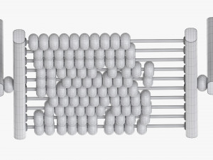 Abacus Counting Frame 3D 模型