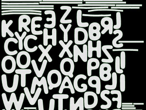 Alphabet Letters Decorated 04 Modelo 3D