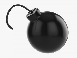 Cartoon Style Bomb Modelo 3D