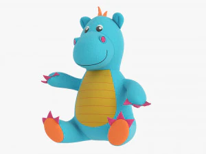 Dragon Soft Toy 3D Model