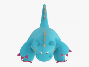 Dragon Soft Toy 3D Model