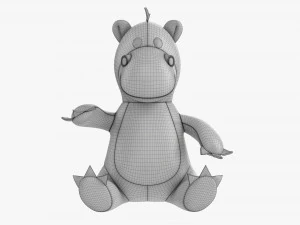Dragon Soft Toy 3D Model