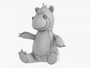 Dragon Soft Toy 3D Model