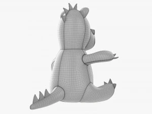 Dragon Soft Toy 3D Model
