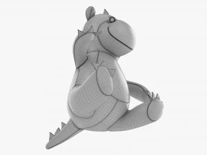 Dragon Soft Toy 3D Model