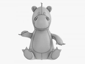 Dragon Soft Toy 3D Model