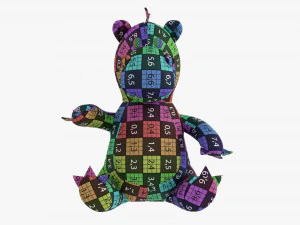 Dragon Soft Toy 3D Model