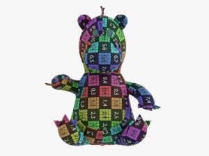 Dragon Soft Toy 3D Model