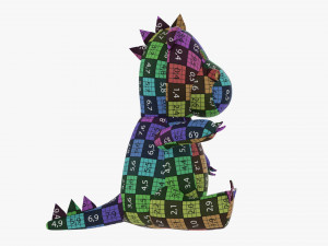 Dragon Soft Toy 3D Модель