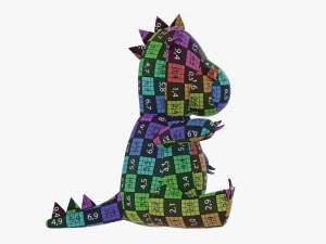 Dragon Soft Toy 3D Model