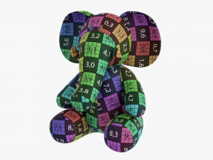 Elephant Soft Toy V1 3D 模型