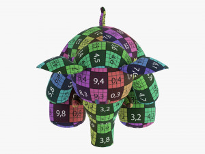 Elephant Soft Toy V1 3D 模型
