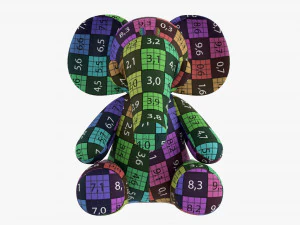 Elephant Soft Toy V2 3D Model