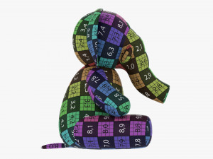 Elephant Soft Toy V2 3D Model
