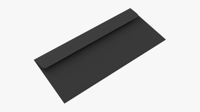 Envelope Mockup 03 V2 Model 3D .c4d .max .obj .3ds .fbx .stl .blend 