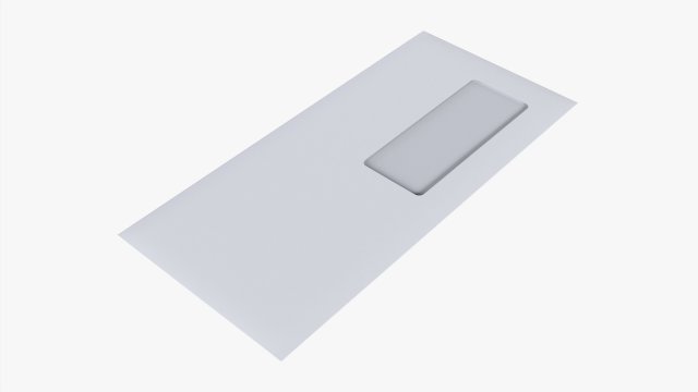 Envelope Mockup 04 3D Model .c4d .max .obj .3ds .fbx .stl .blend 