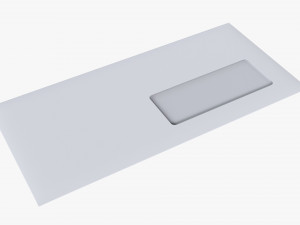 Envelope Mockup 04 3D Model