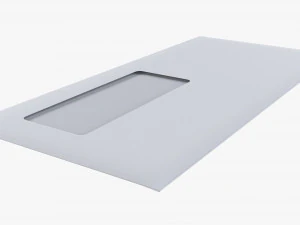 封筒モックアップ 04 3Dモデル