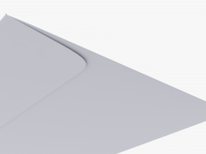 Envelope Mockup 04 3D Model