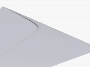 封筒モックアップ 04 3Dモデル