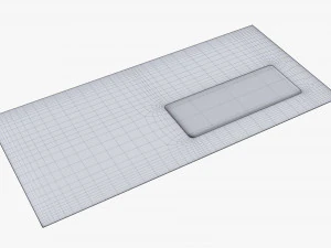 封筒モックアップ 04 3Dモデル