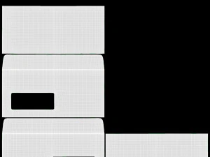 封筒モックアップ 04 3Dモデル