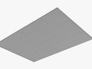 Envelope Mockup 05 Pink 3D Model