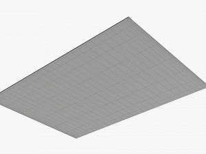 Envelope Mockup 05 White 3D-Modell