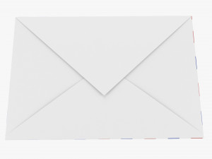 Envelope Mockup 05 White V2 3D-Modell
