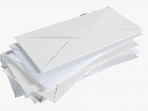 Envelope Stack Model 3D
