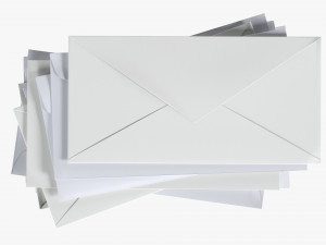 Envelope Stack Model 3D