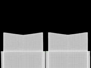 Stos kopert Model 3D