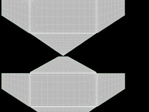 Stos kopert Model 3D