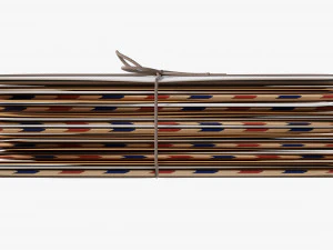 Umschlagstapel gefesselt 3D Modell