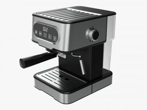 Espresso Coffee Machine 3D Model
