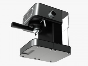 Espresso Coffee Machine 3D 模型