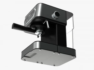 Espresso Coffee Machine 3D Model