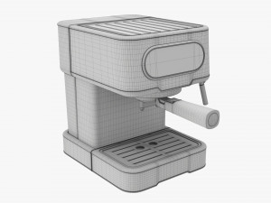 Espresso Coffee Machine 3D 模型