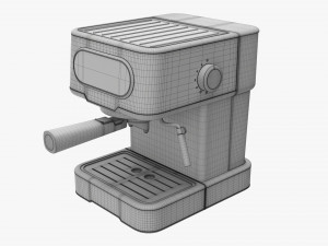 Espresso Coffee Machine 3D 模型