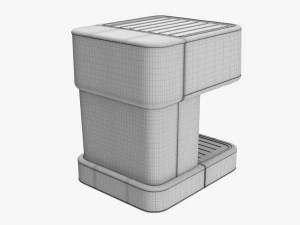 Espresso Coffee Machine 3D Model