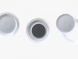 Fermented Milk Drink Bottle 3D Model