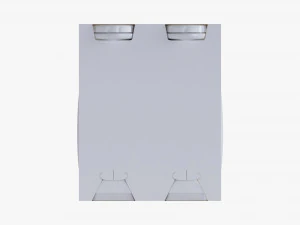 Пляшки для кисломолочних напоїв по 4 шт 3D Модель