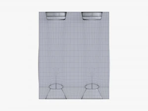 Пляшки для кисломолочних напоїв по 4 шт 3D Модель