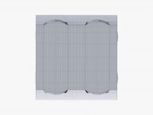 Пляшки для кисломолочних напоїв по 4 шт 3D Модель