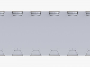 Fermented Milk Drink Bottles 12-Pack Modello 3D