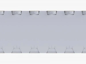 Fermented Milk Drink Bottles 12-Pack 3D Model