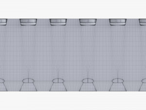 Fermented Milk Drink Bottles 12-Pack Modello 3D